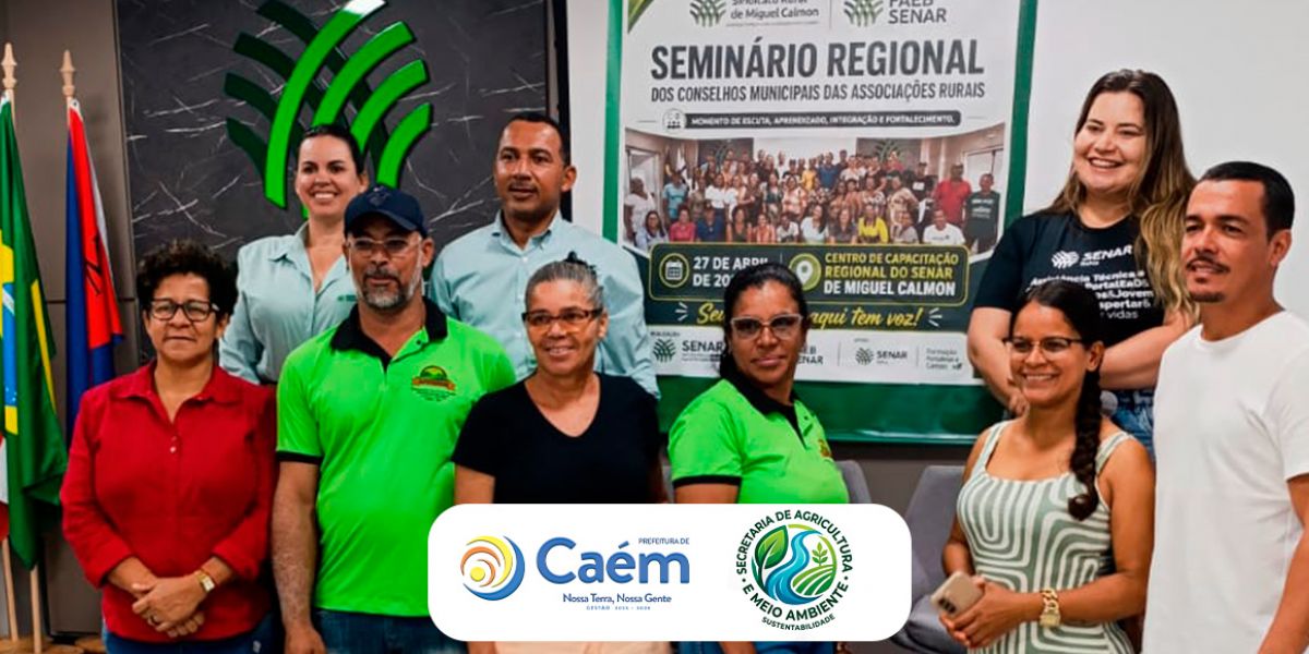 Seminário Regional dos Conselhos Municipais das Associações Rurais